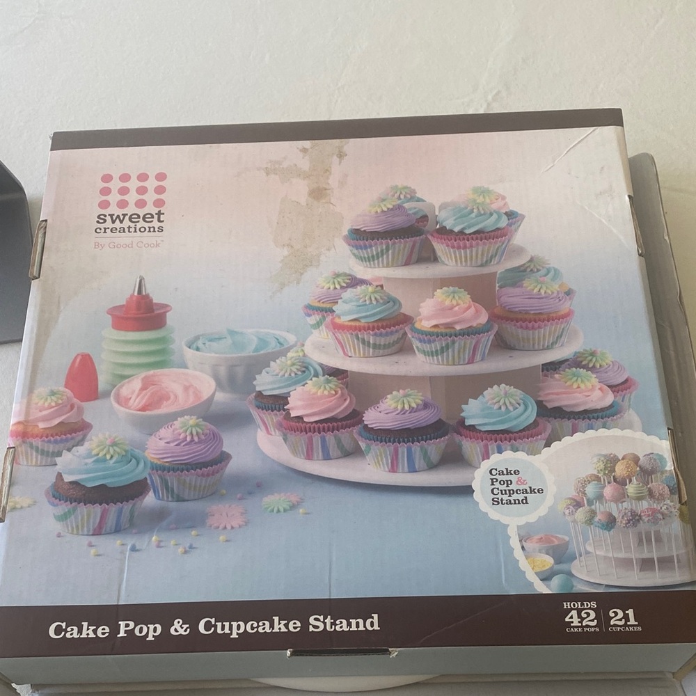 Cake Pop & Cupcake Stand - Multicolor
